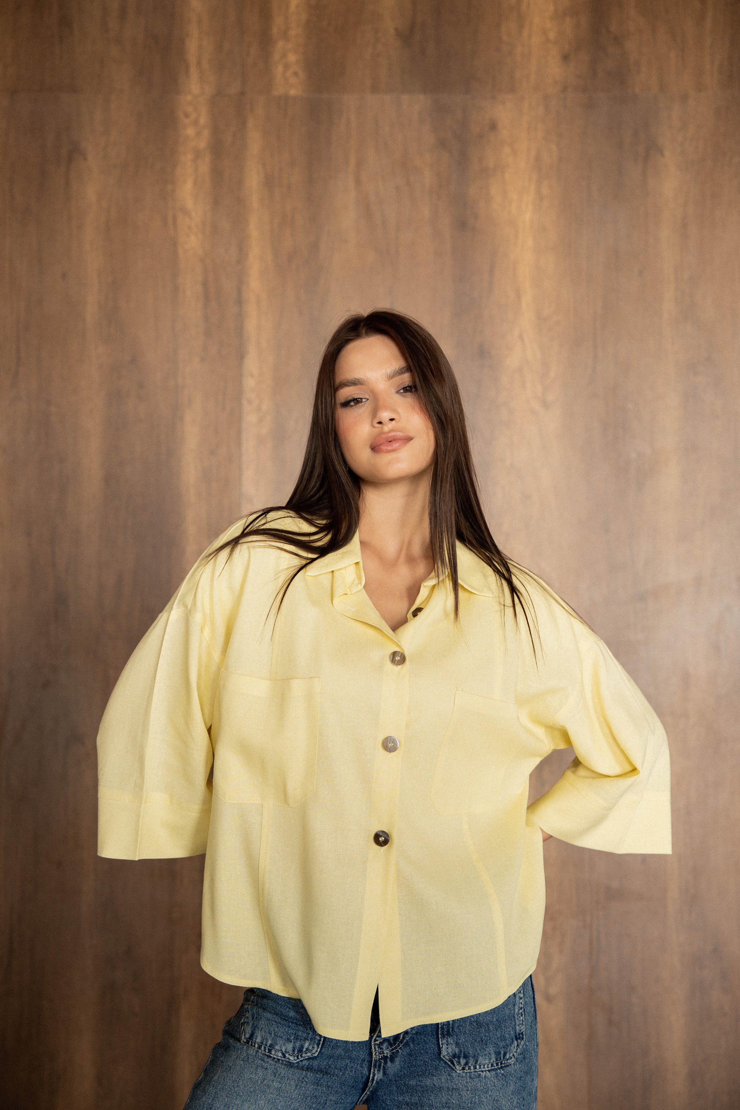 Every Day Shirt-Yellow