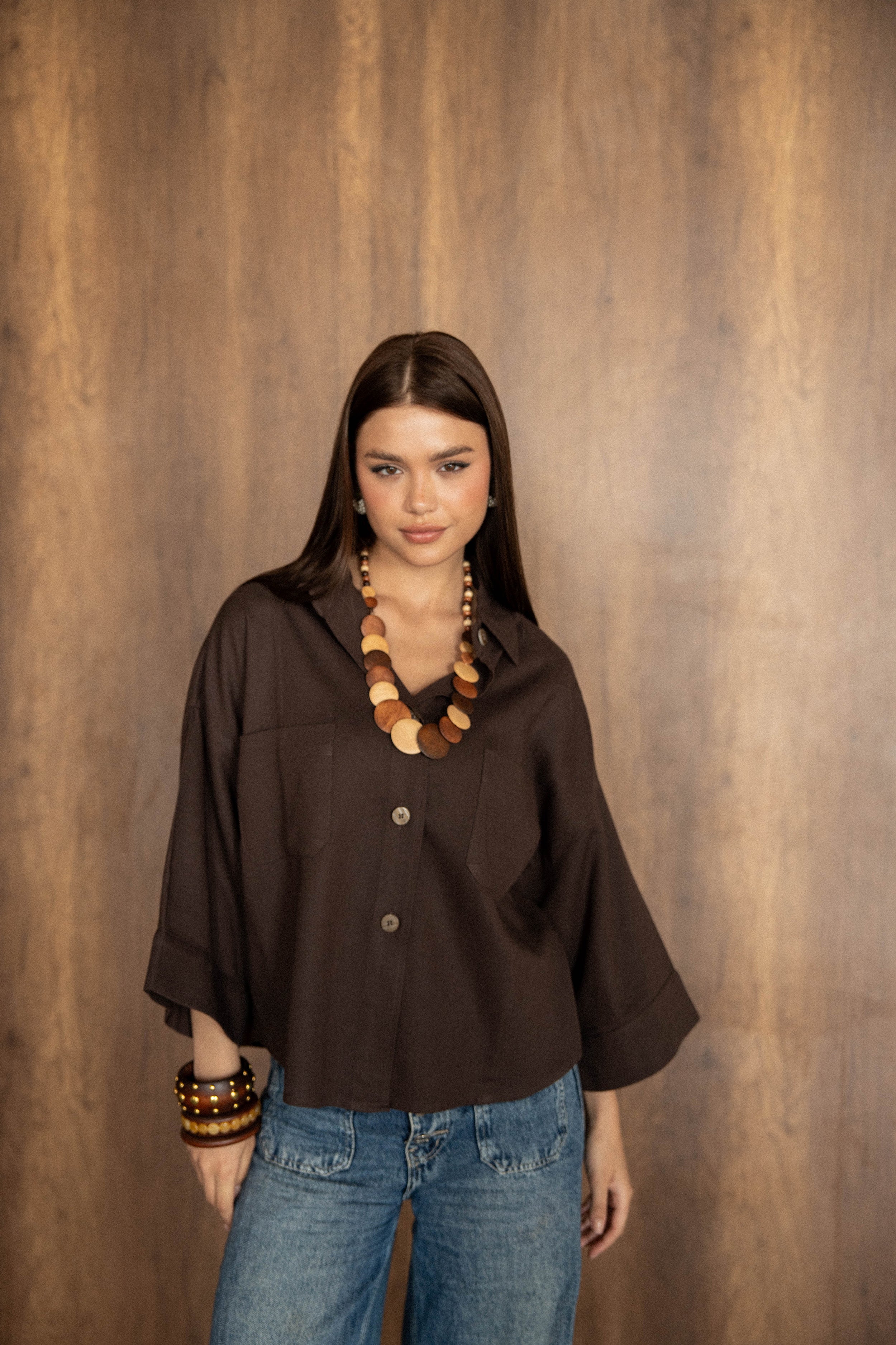Every Day Shirt-brown